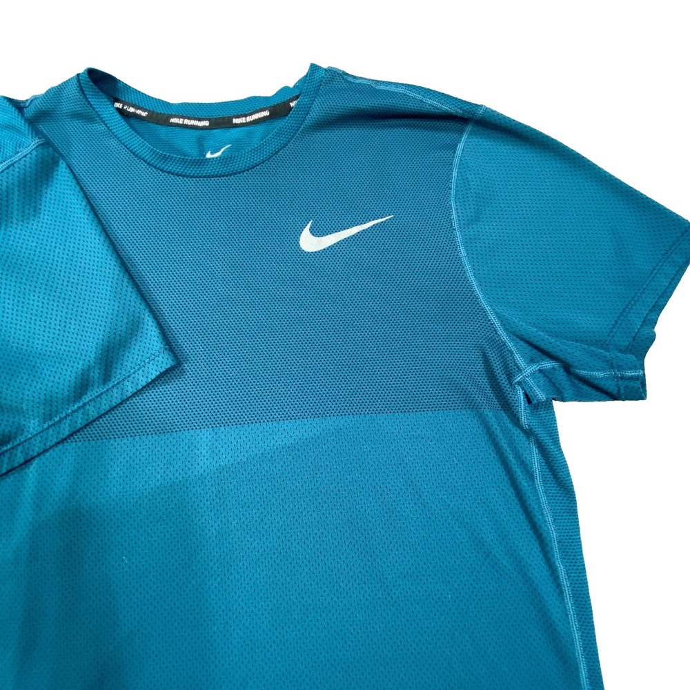 Nike Shirt Men Small Zonal Cooling Swoosh Sport Train Run‎ Gym Athletic Workout